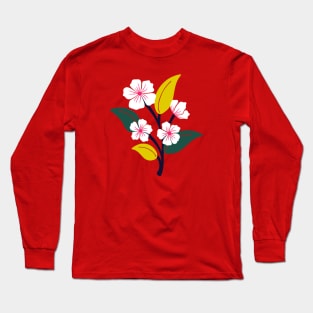 Boho floral design Long Sleeve T-Shirt